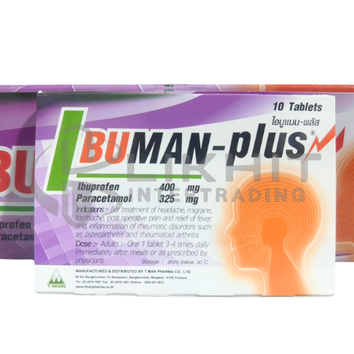 [0237] IBUMAN-PLUS 400MG 10'S