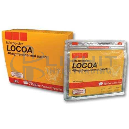 [0240] LOCOA 40MG TRANSDERMAL PATCH.7ชิ้น