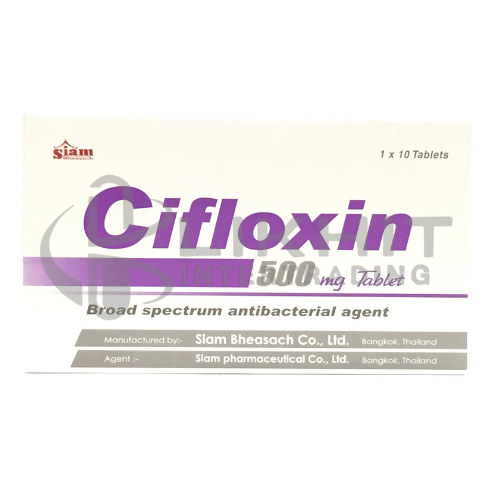 [0265] CIFLOXIN 500MG. 10'S