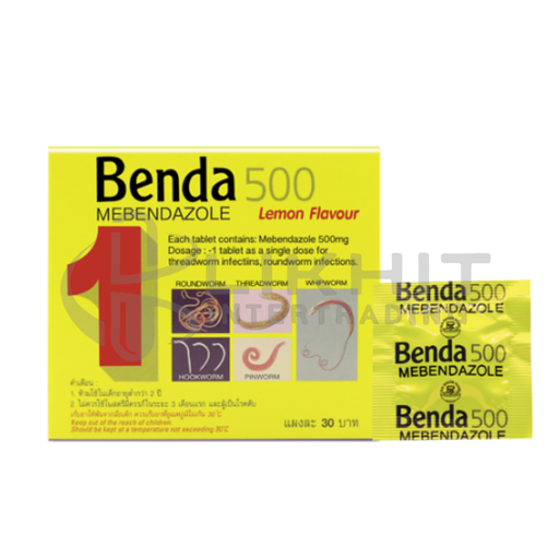 [0538] BENDA 500MG เลมอน 1'S