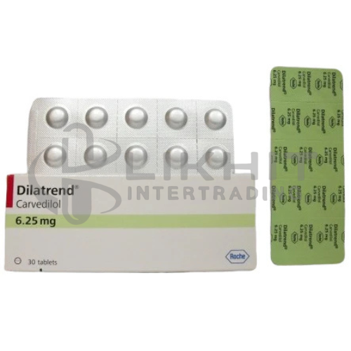 [0680] DILATREND 6.25MG.10'S.