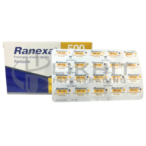 [0797] RANEXA 500MG. 20'S