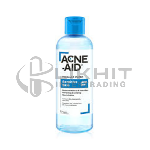 [0821] ACNE-AID SENSITIVE SKIN MICELLAR WATER 100ML. - ฟ้า