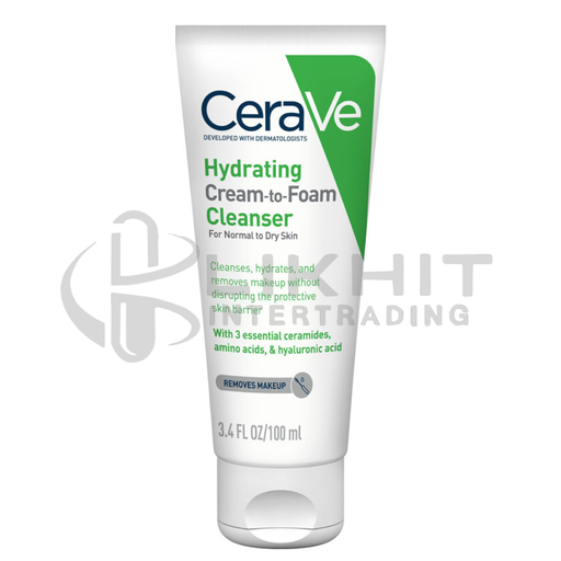 [0840] CERAVE HYDRATING CREAM TO FOAM CLEANSER 100ML