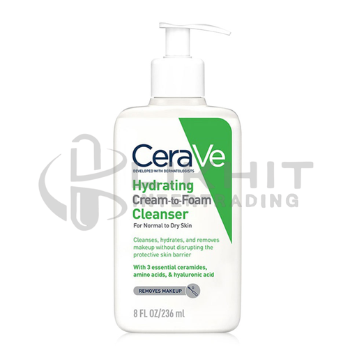 [0841] CERAVE HYDRATING CREAM-TO-FOAM CLEANSER 236ML.
