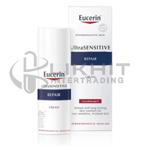 [0901] EUCERIN ULTRA SENSITIVE REPAIR CREAM 50ML.+ ULTRA SENSITIVE CLEANSING GEL 200ML.