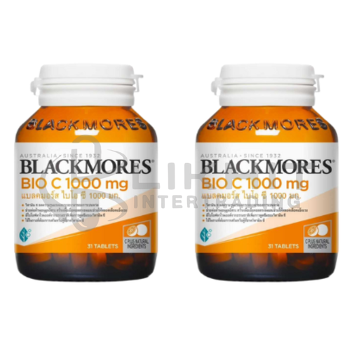 [1180] BLACKMORES BIO-C 1000MG 31'S แพ็คคู่
