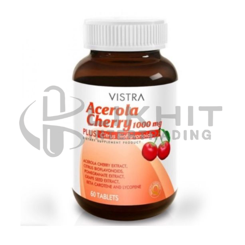 [1226] VISTRA ACEROLA CHERRY 1000MG 60'S
