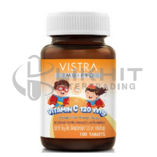 [1254] VISTRA IMU-PRO VIT C 120MG เม็ดอม 100'S