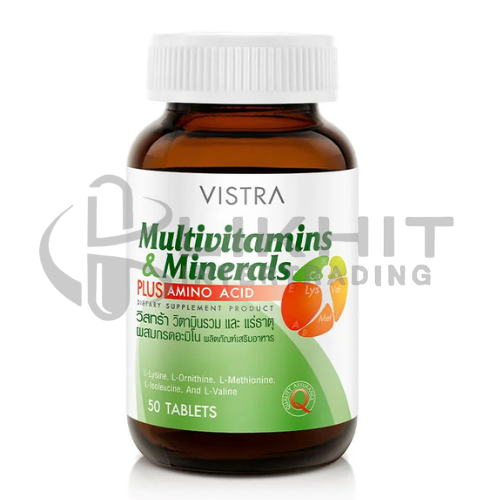 [1261] VISTRA MULTIVITAMIN PLUS AMINOACID 30'S