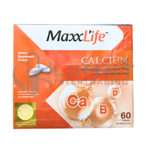 [1296] MAXXLIFE CALCIUM & BORON 60'S