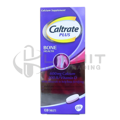 [1387] CALTRATE PLUS ม่วง 120'S ใหญ่