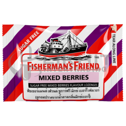 [1888] FISHERMAN มิกซ์เบอรี่ สีแดง-ม่วง /ซอง