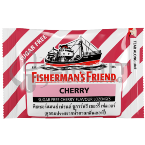 [1891] FISHERMAN ราสพ์เบอร์รี่ ชมพู-ขาว