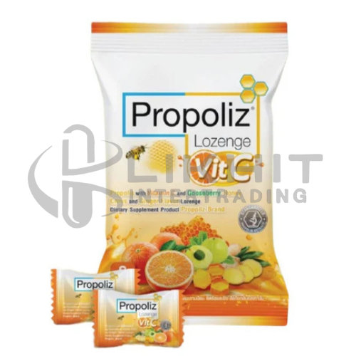 [1907] PROPOLIZ+VIT-C 8'S ชนิดอม