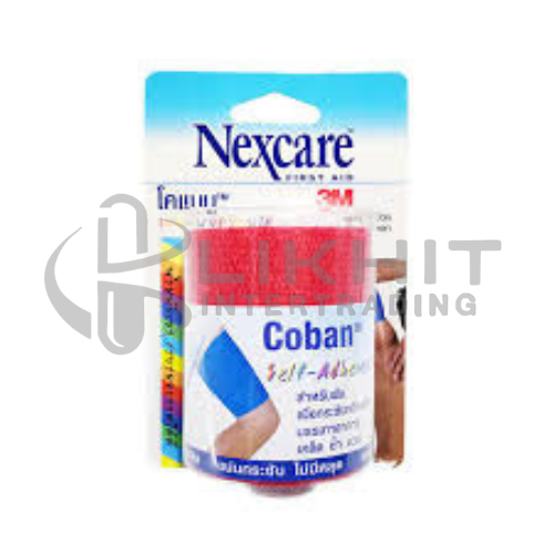[1994] COBAN 3IN x 5Y สีแดง 3M