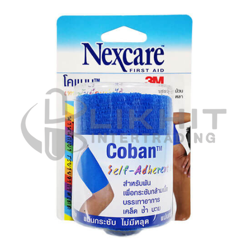 [1995] COBAN 3IN x 5Y สีน้ำเงิน 3M