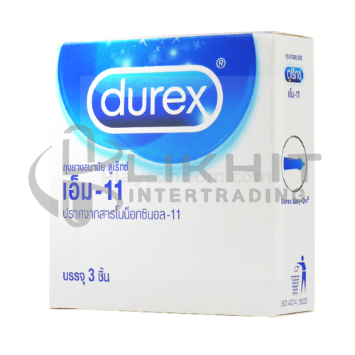 [2027] DUREX M-11 52.5มม.3ชิ้น