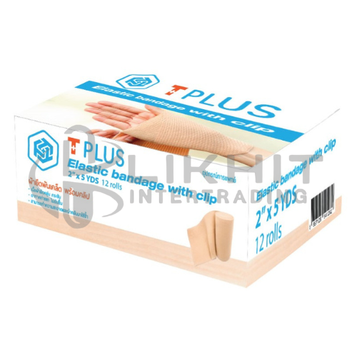 [2042] Elastic T Plus 2x5YDS 12's