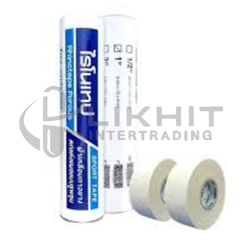 [2202] RHINOTAPE POROUS (1นิ้วX10หลา) 12'S