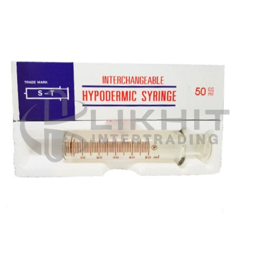 [2258] SYRINGE แก้ว ST.50CC.
