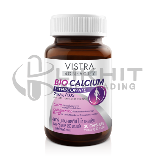 [3632] VISTRA BIO CALCIUM 750MG. 30'S
