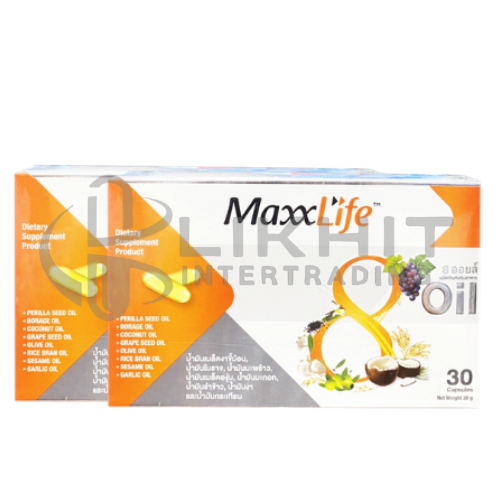 [3736] MAXXLIFE 8 OIL- 30'S แพ็คคู่ 