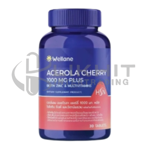 [3744] WELLANE ACEROLA CHERRY PLUS 30'S