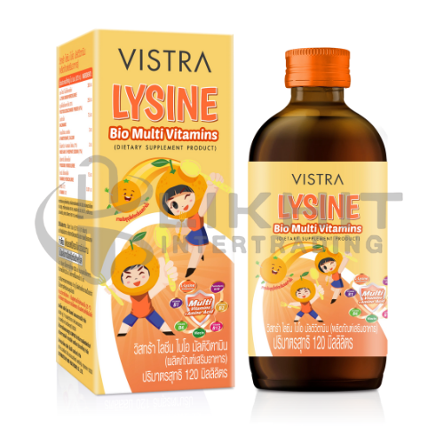 [3846] VISTRA LYSINE BIO MULTI VITAMINS 120ML