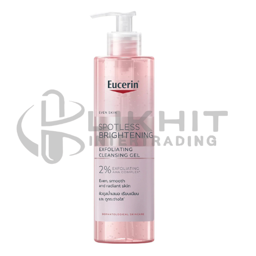 [3861] EUCERIN EXFOLIATING CLEANSING GEL SPOTLESS BRIGHTENING 200ML.