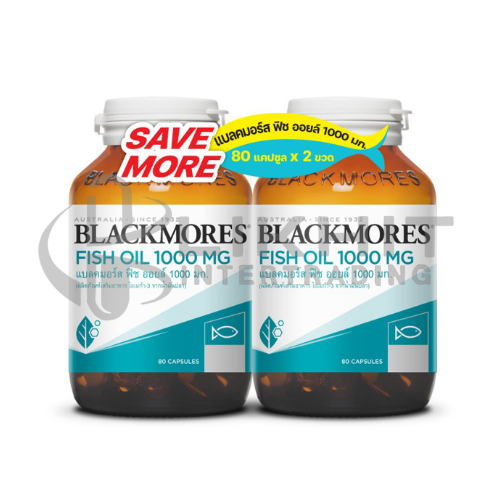 [4101] BLACKMORES FISH OIL 1000MG 2X80'S