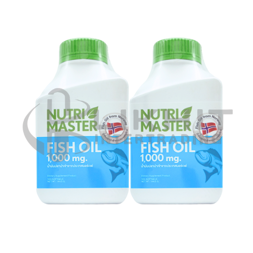 [4125]  NUTRIMASTER FISH OIL 100'S (FCP) แพ็คคู่