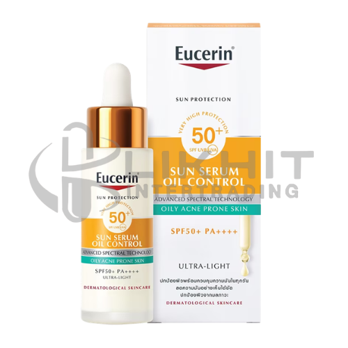[5014]  EUCERIN SUN SERUM OILY ACNE PRONE SKIN SPF50+ 30ML